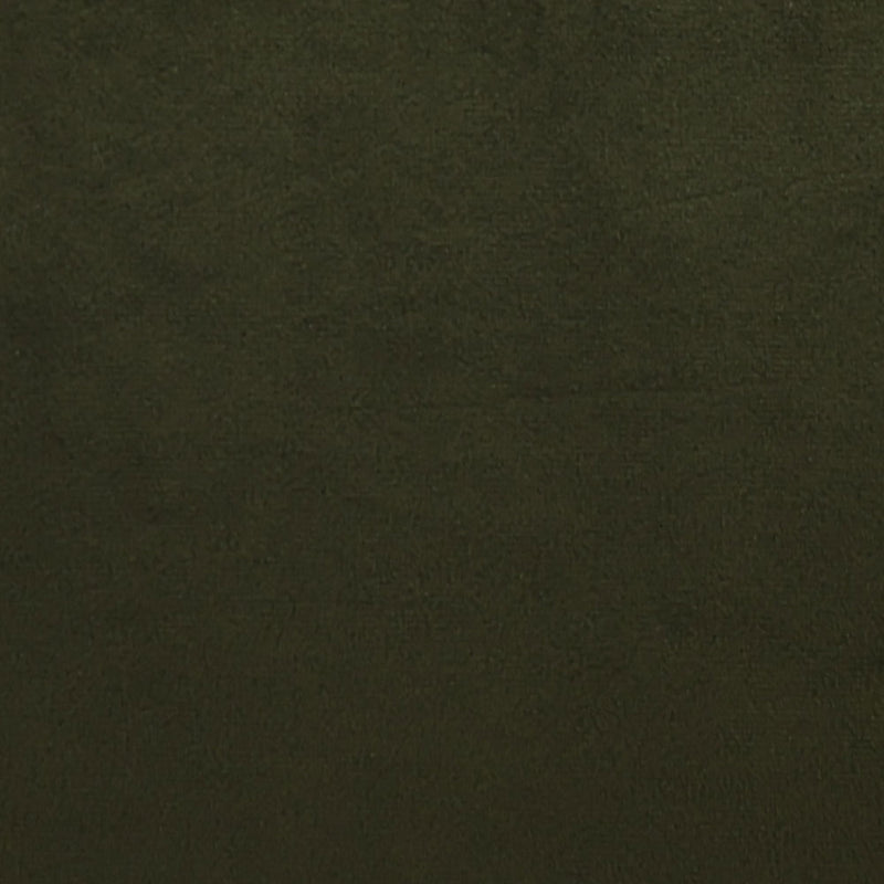 Pouf méridienne velours Dolce, vert olive