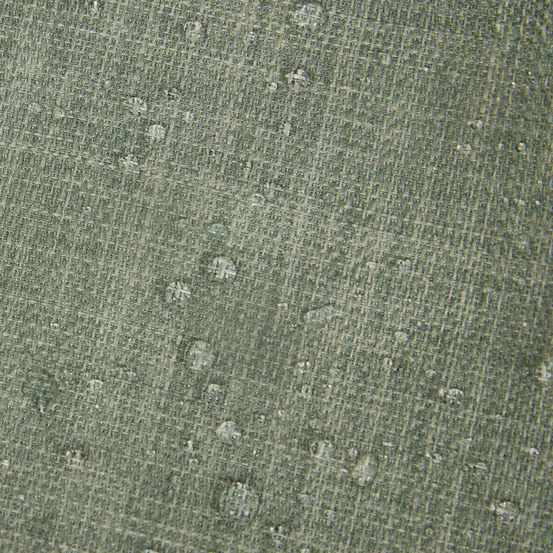 Pouf méridienne en tissu imperméable Dolce, pierre