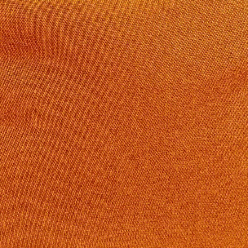 Pouf Solus en oléfine, terracotta orange
