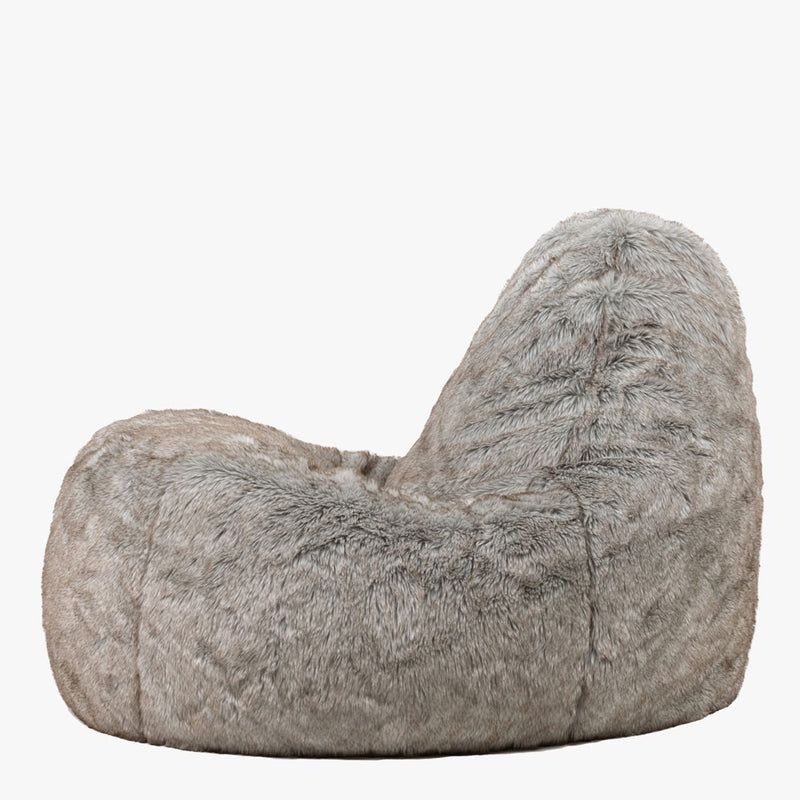 Pouffe géant en fausse fourrure Dream - Lapin